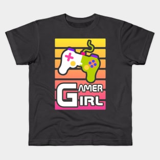 Gamer Girl Kids T-Shirt